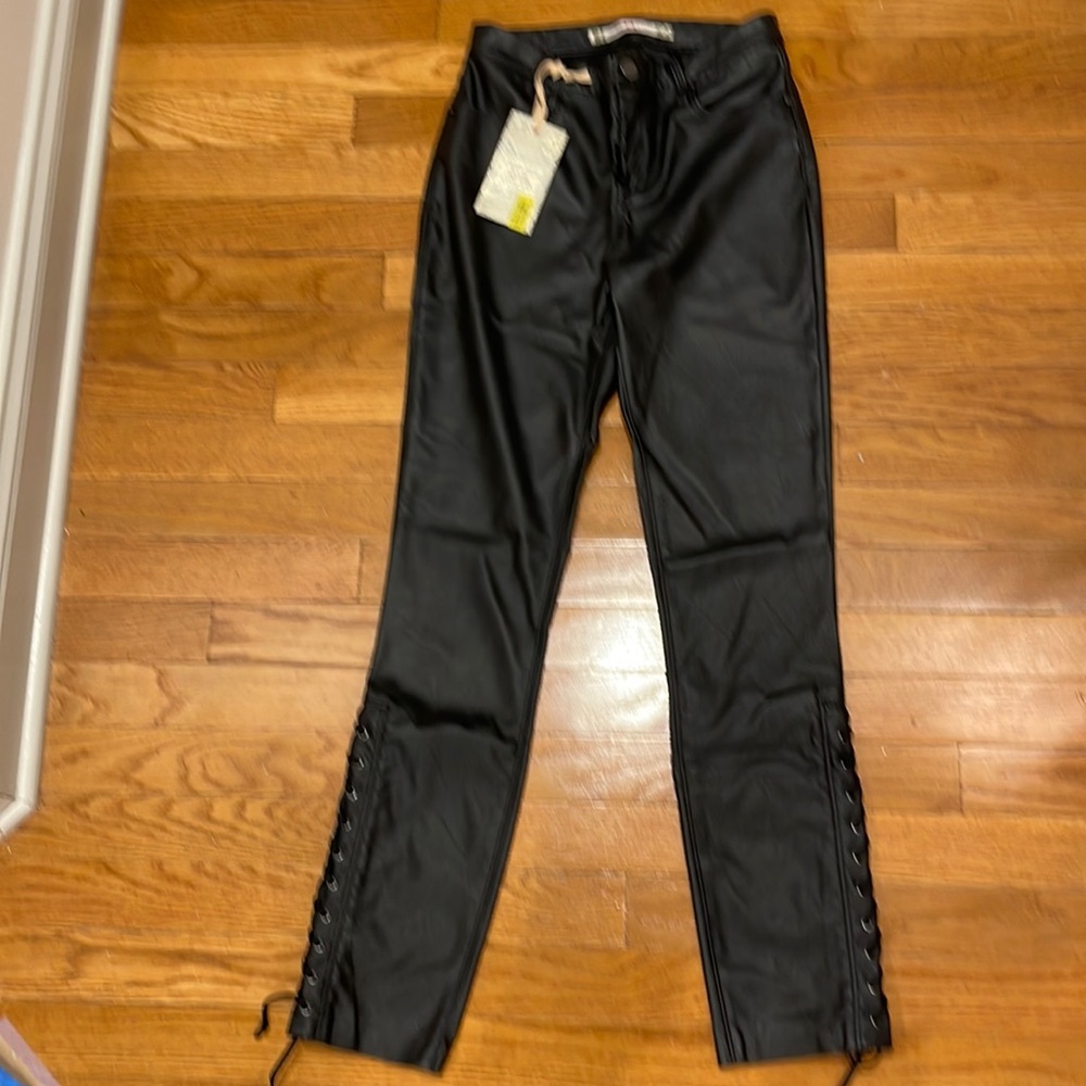 Chelsea & Violet faux leather pants
